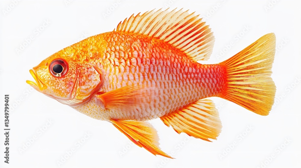 Tilapia fish sticker transparent background PNG clipart Tilapia fish sticker transparent background PNG clipart