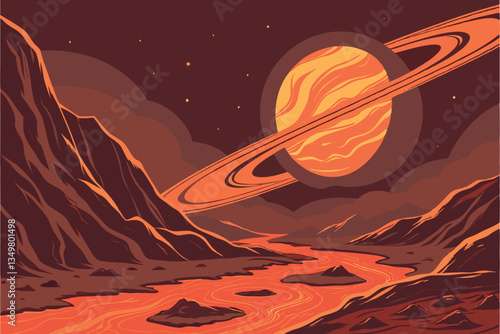 36 fiery planet, molten surface, glowing lava, cosmic sphere, hellish world, volcanic landscape, red-hot celestial body, planetary inferno, scorching heat, magma crust, blazing orb, astronomical pheno