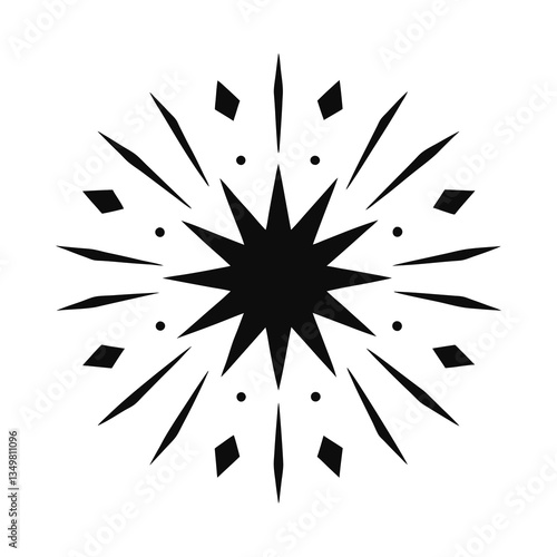 abstract white background on vector silhouette
