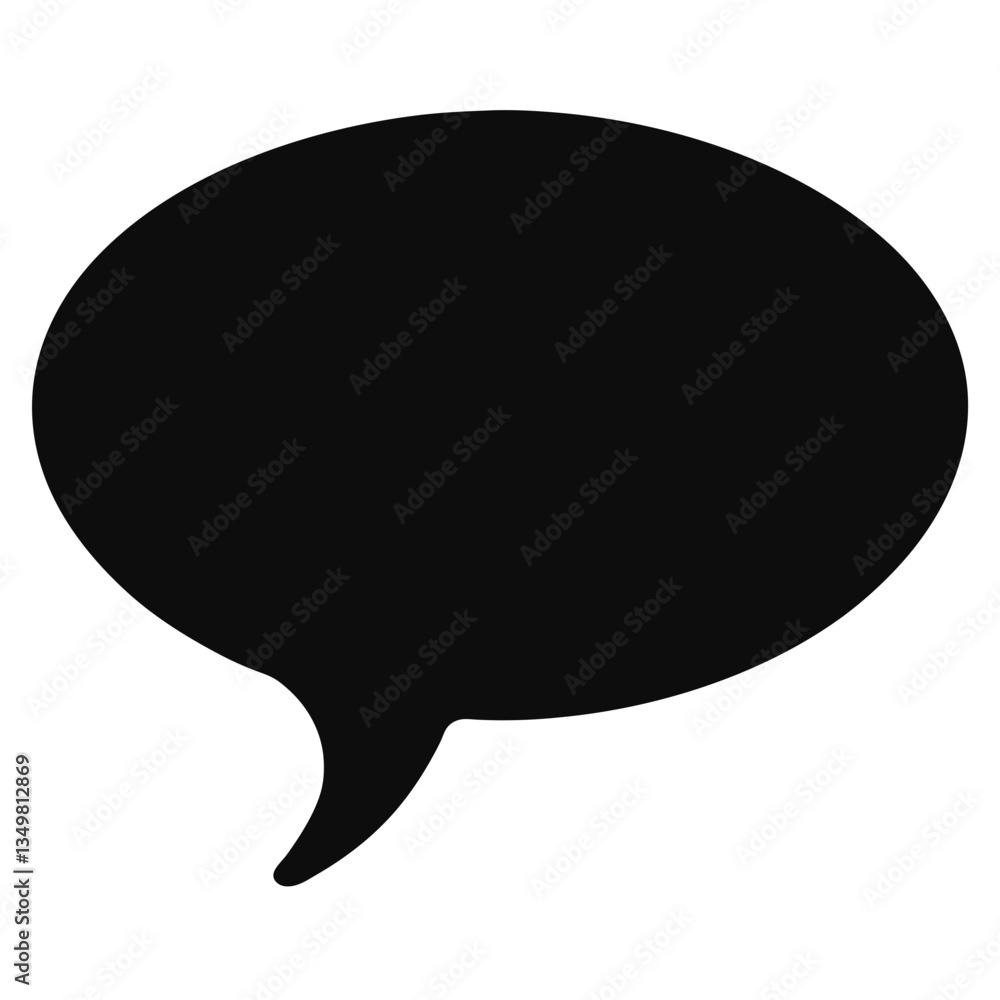 a black messenger white background on vector silhouette a black messenger white background on vector silhouette
