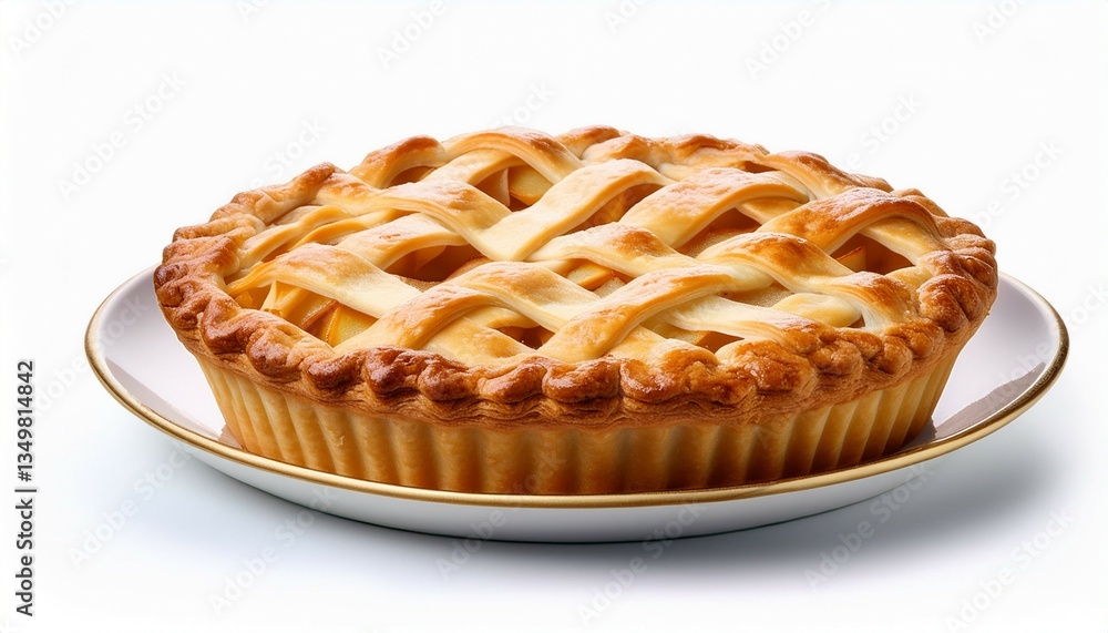 apple pie isolated apple pie isolated