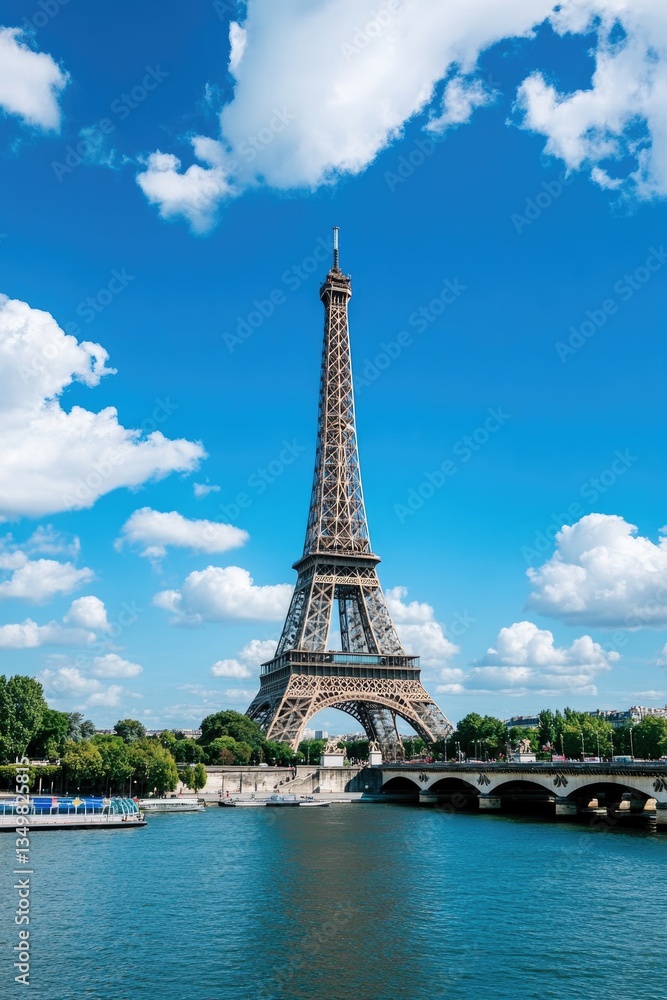 Naklejka premium capture essence of europe day with scenic view of european landmark or flag featuring vibrant colors and ample copy