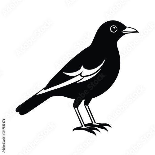 myna vector illustration