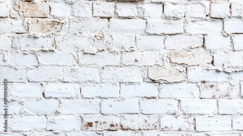 White Brick Wall Texture
