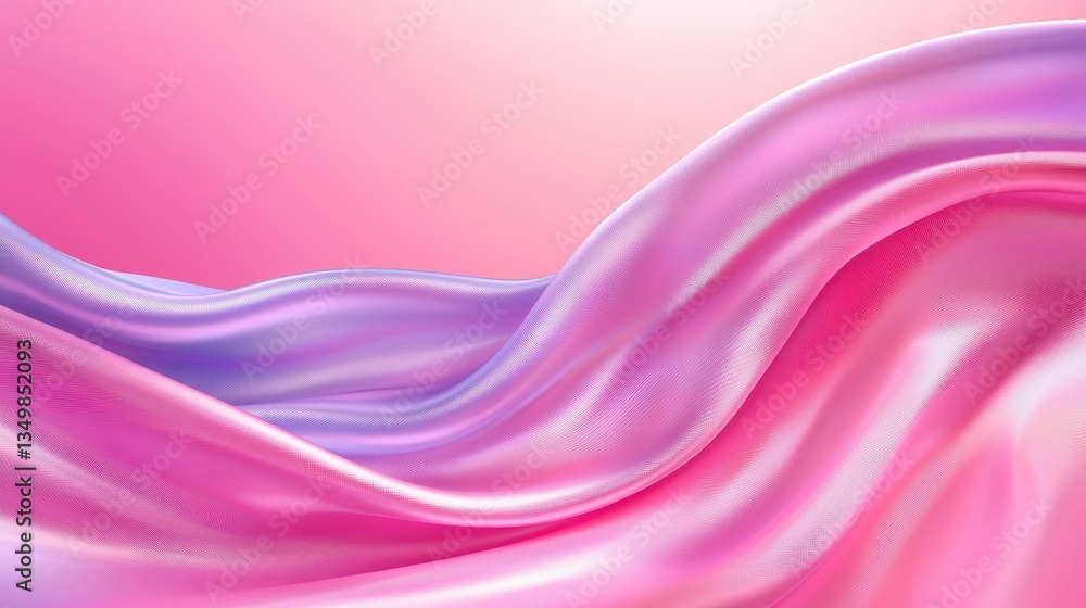 Luxurious pink silk fabric background, soft, flowing texture for elegant designs Luxurious pink silk fabric background, soft, flowing texture for elegant designs