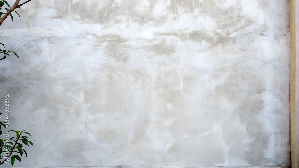 Obraz premium White gray cement wall texture for background
