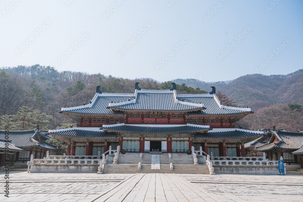 Ancient Korean Architectural Scenery Ancient Korean Architectural Scenery