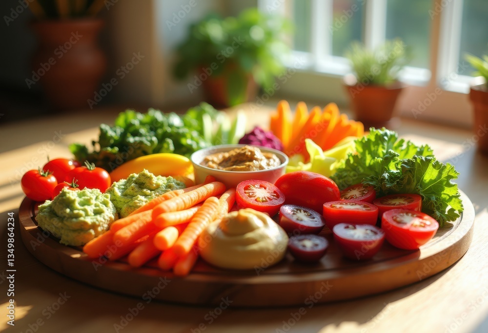 vibrant vegetable platter colorful dips artfully arranged fresh produce healthy snack vibrancy hollandaise hummus guacamole beetroot avocado salsa, carrot vibrant vegetable platter colorful dips artfully arranged fresh produce healthy snack vibrancy hollandaise hummus guacamole beetroot avocado salsa, carrot