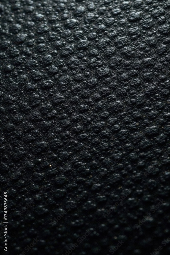 Close-up of black leather surface with intricate grain and sheen, highlighting its smoothness and high-quality finish, grain, high quality Close-up of black leather surface with intricate grain and sheen, highlighting its smoothness and high-quality finish, grain, high quality