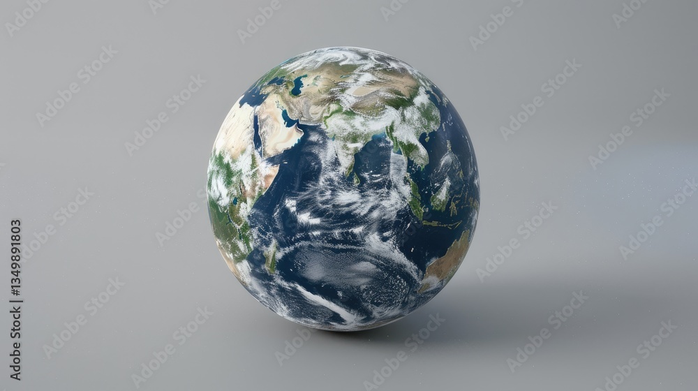 a globe with a white background, no shadow a globe with a white background, no shadow
