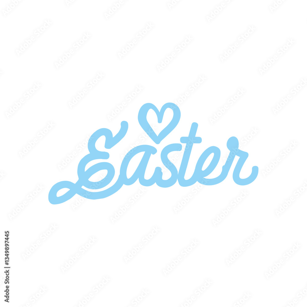 Easter typography clip art design on plain white transparent isolated background for card, shirt, hoodie, sweatshirt, apparel, tag, mug, icon, poster or badge Easter typography clip art design on plain white transparent isolated background for card, shirt, hoodie, sweatshirt, apparel, tag, mug, icon, poster or badge