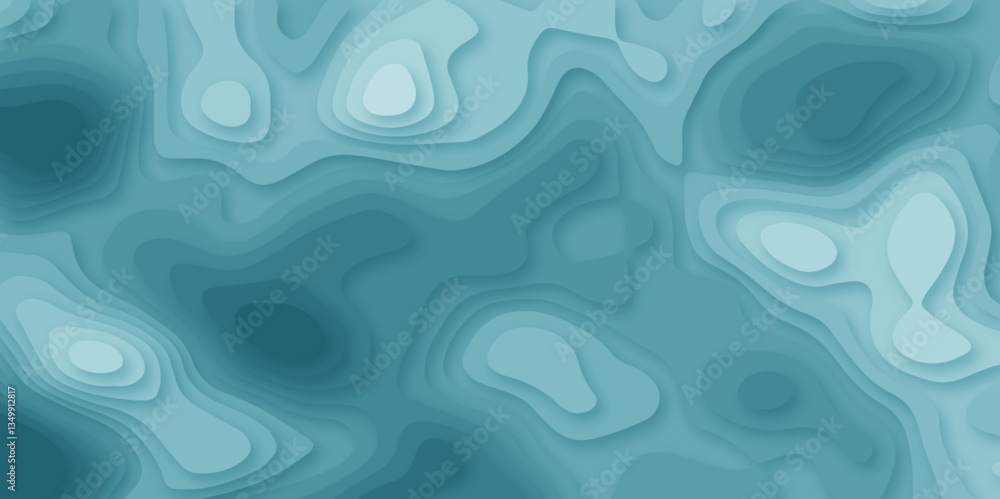 Abstract Papercut Layered Contour Mapping Design in Modern Gradient Style, 3D Paper Cut Art Inspired Wavy Landscape, Elegant Geometric Flow Pattern, Smooth Cutout Effect for Digital Design Abstract Papercut Layered Contour Mapping Design in Modern Gradient Style, 3D Paper Cut Art Inspired Wavy Landscape, Elegant Geometric Flow Pattern, Smooth Cutout Effect for Digital Design
