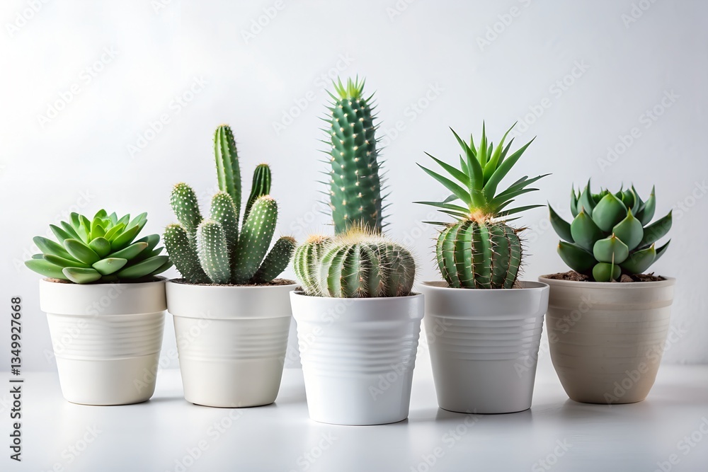 Obraz premium cactus in flowerpot