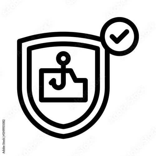 phishing line icon