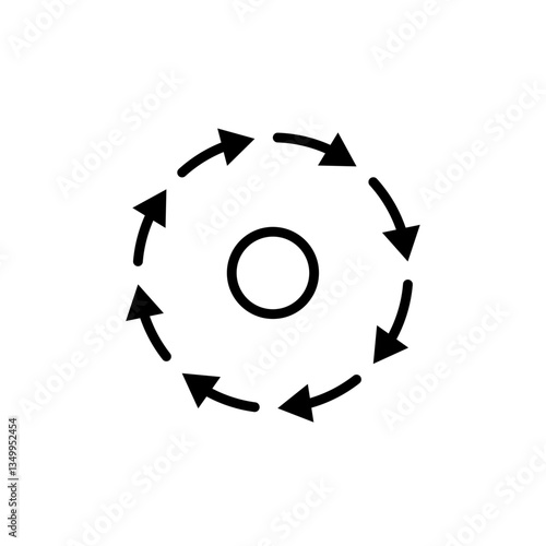Consistency icon vector graphics