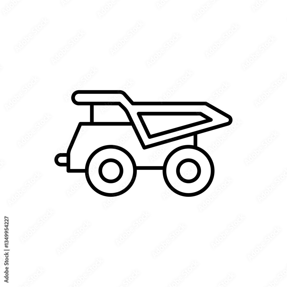 Haul icon vector graphics