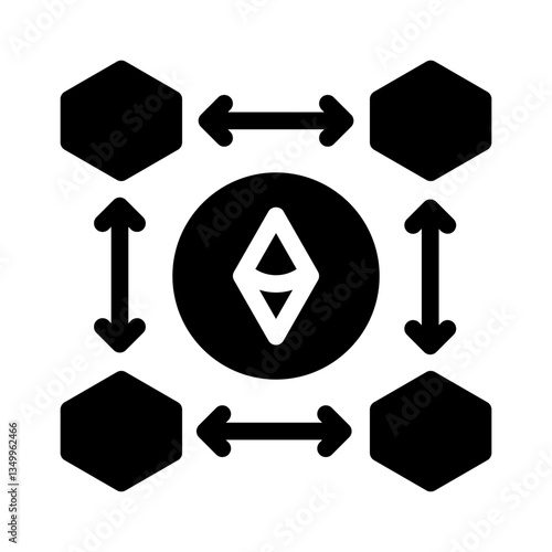 decentralized glyph icon