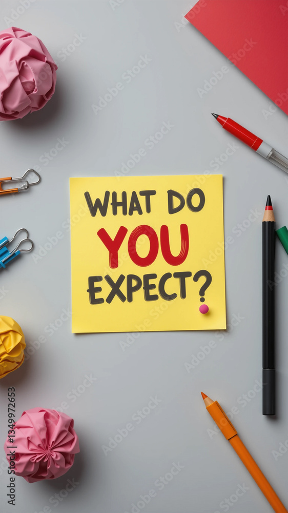 Motivational mindset concept: expectations, creativity, and educational outlook. Motivational mindset concept: expectations, creativity, and educational outlook.