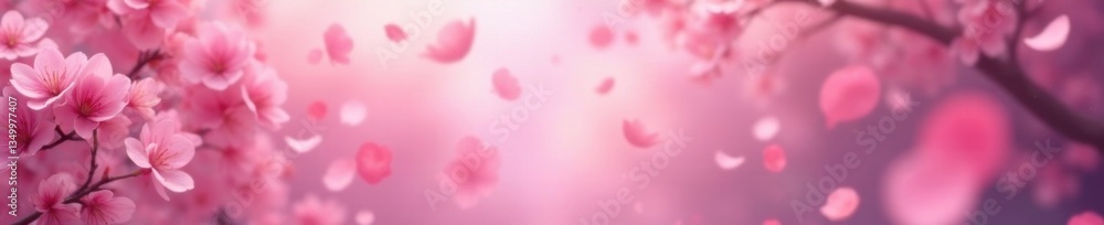 Swirling pink sakura petals dance in a whimsical, dreamlike scene, nature's wonder, whimsical atmosphere Swirling pink sakura petals dance in a whimsical, dreamlike scene, nature's wonder, whimsical atmosphere