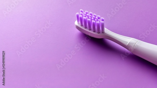 Electric Toothbrush with Lilac Bristles: A Modern and Stylish Oral Care Essential for a Healthy, Radiant Smile photo