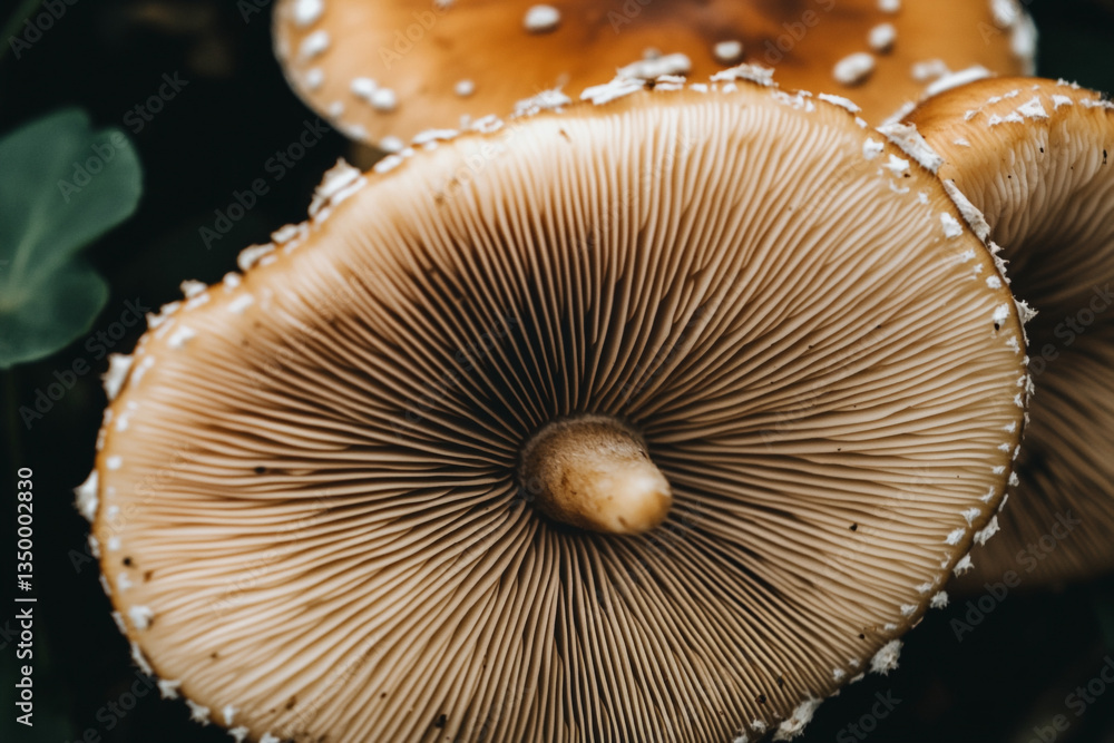 There are many mushrooms that are growing on the ground There are many mushrooms that are growing on the ground
