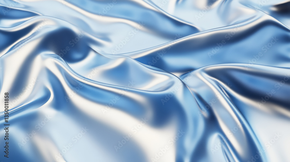 Abstract vector background with smooth shiny turquoise waves Abstract vector background with smooth shiny turquoise waves