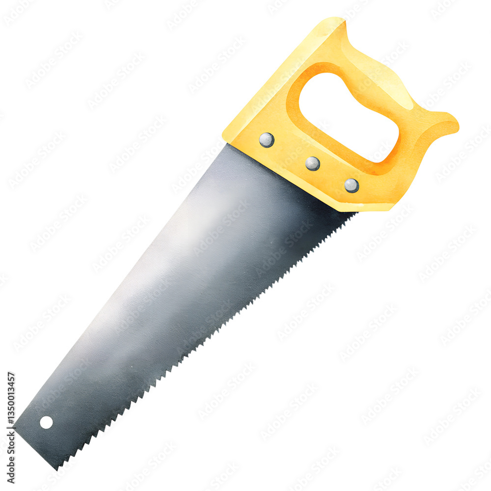 Watercolor Handsaw Clipart – Carpenter’s Saw Tool Illustration PNG.
Watercolor Handsaw Clipart – Carpenter’s Saw Tool Illustration PNG.