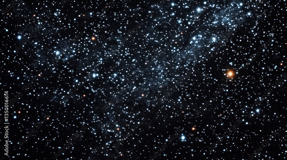 A photograph shows countless stars across an expanse of deep space A photograph shows countless stars across an expanse of deep space