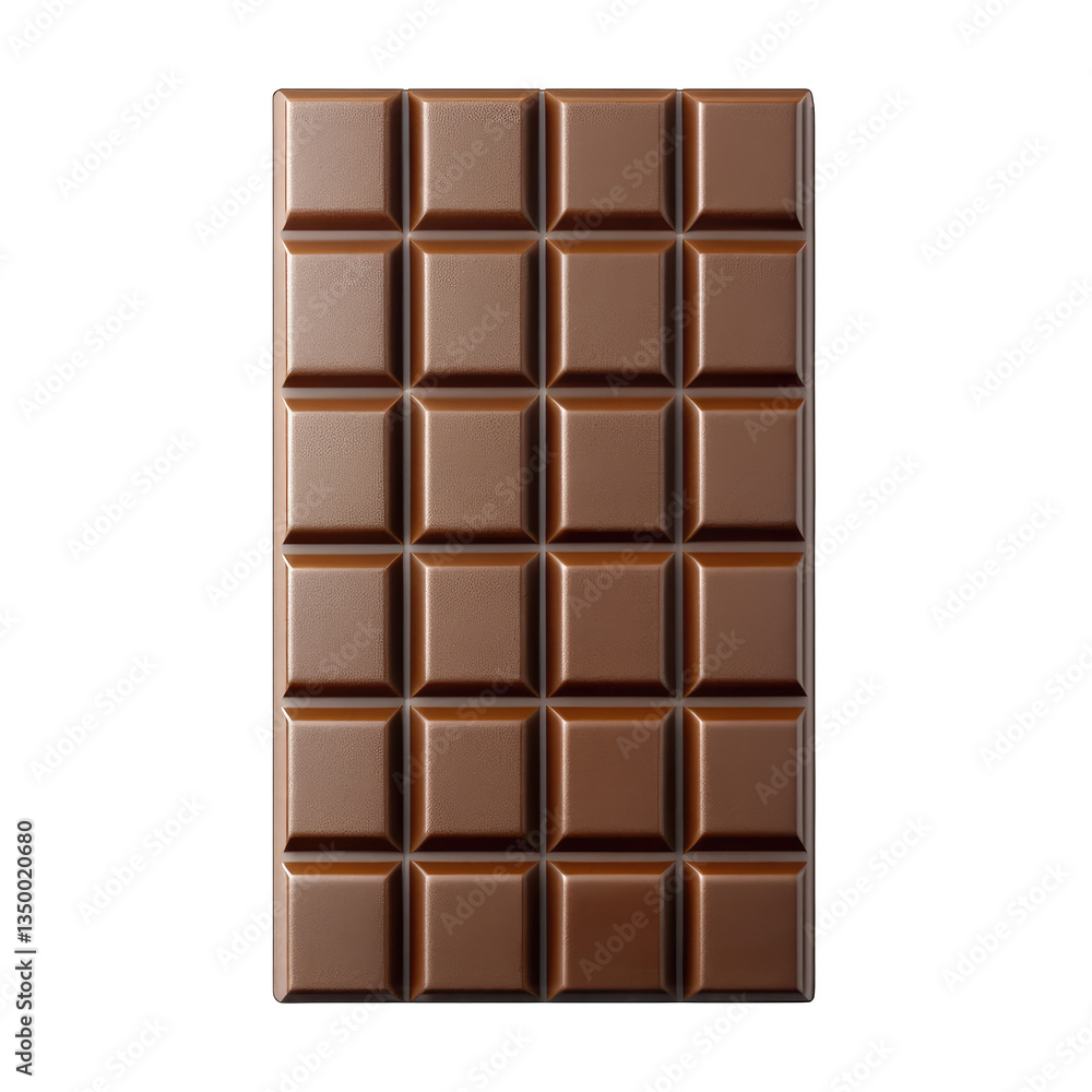 Dark Chocolate Bar Smooth Texture isolated on transparent background Dark Chocolate Bar Smooth Texture isolated on transparent background