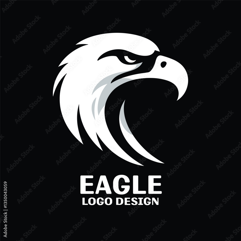 Obraz premium Eagle Vector Logo Design
