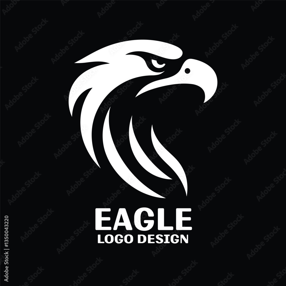 Obraz premium Eagle Vector Logo Design