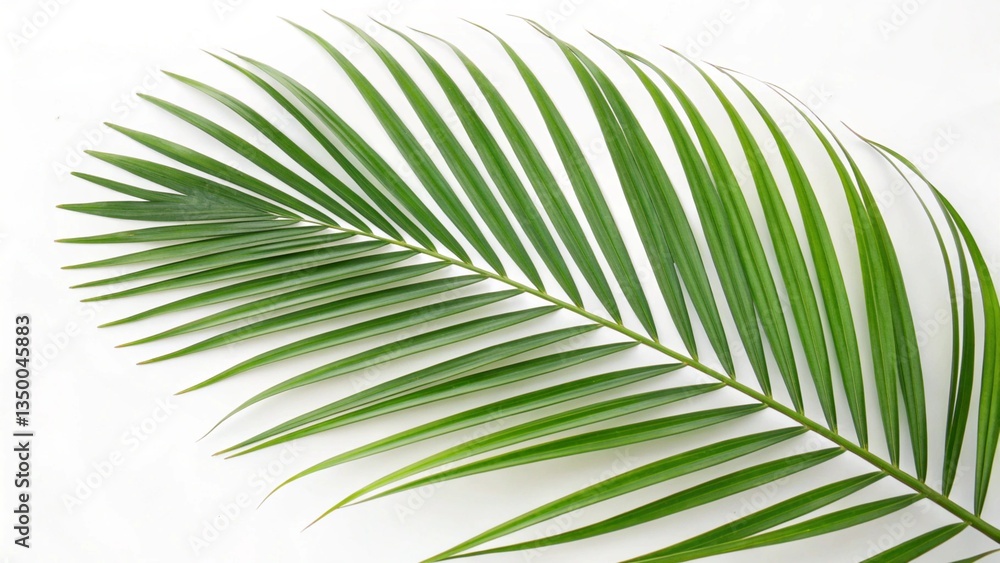Obraz premium Palm tree leaf. Generative AI