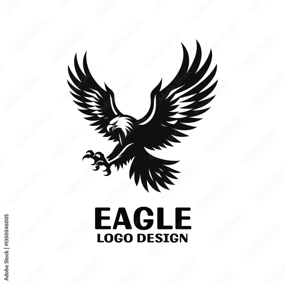 Obraz premium Eagle Vector Logo Design