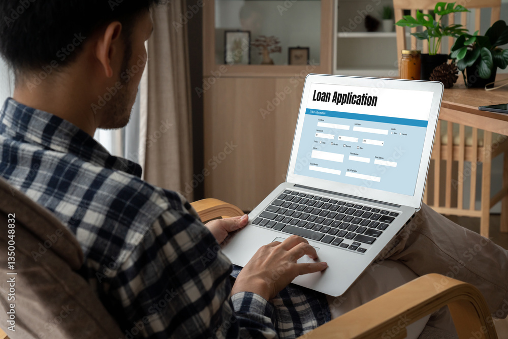 Online loan application form for modish digital information collection on the internet network Online loan application form for modish digital information collection on the internet network