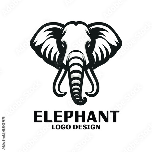 Wallpaper Mural Elephant Vector Logo Design Torontodigital.ca
