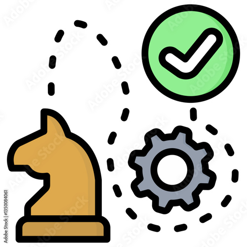 Strategic Roadmap Icon