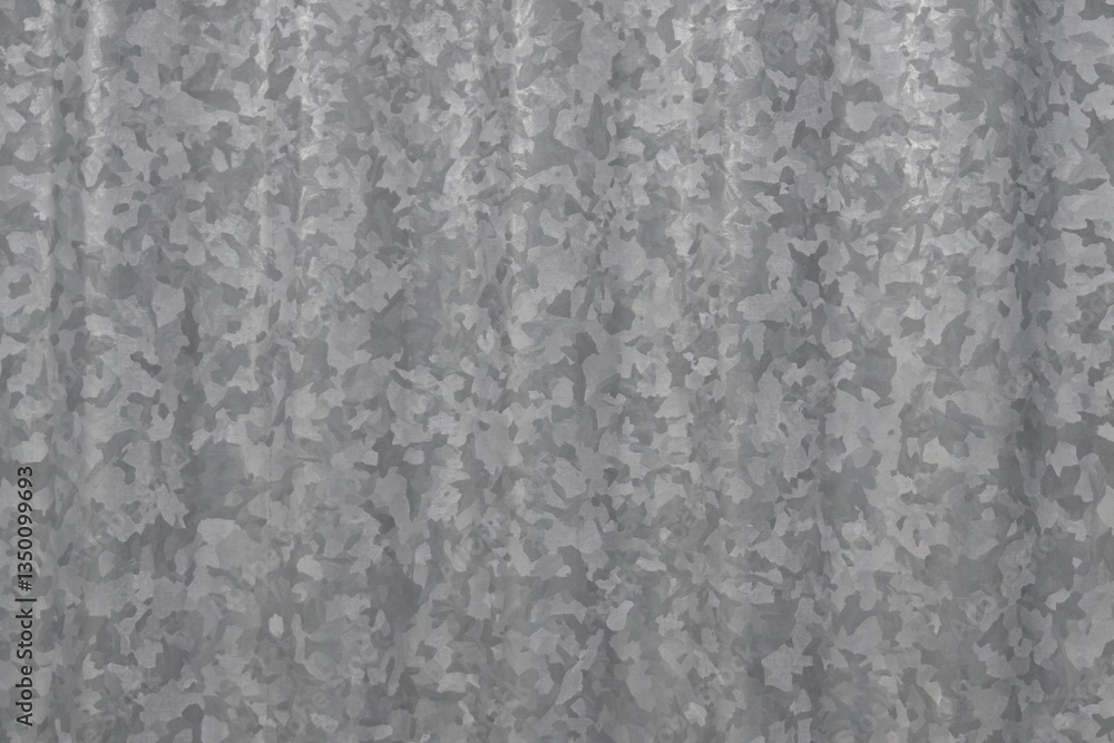 A grey metal surface with a pattern of small squares A grey metal surface with a pattern of small squares