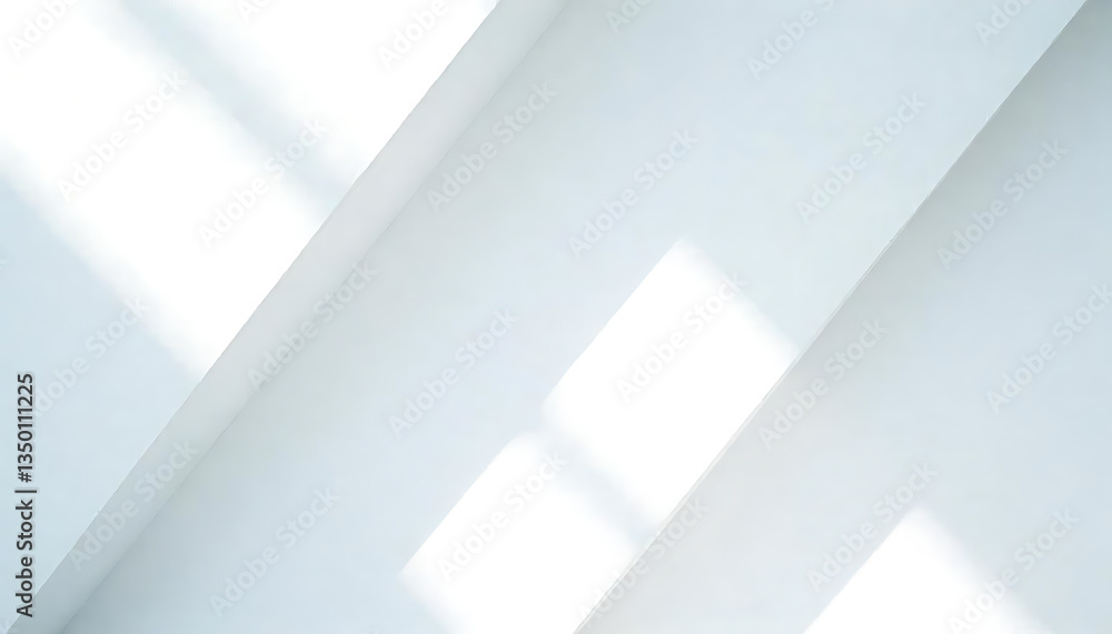 Minimalist White Geometric Background with Layered Triangles and Textured Patterns Minimalist White Geometric Background with Layered Triangles and Textured Patterns