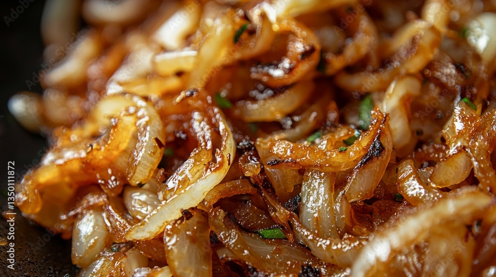 Sautéed Onions with Golden Brown Color and Delicious Aroma Sautéed Onions with Golden Brown Color and Delicious Aroma