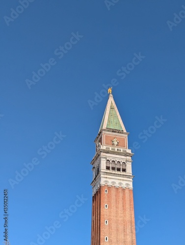 Fotografía campanile bell tower venice italy
