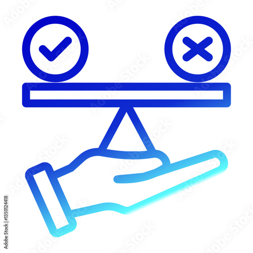 Ethical Icon Trendy Line Style for Credibility Pack Icon Themes