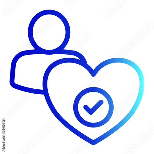 Sincerity Icon Trendy Line Style for Credibility Pack Icon Themes