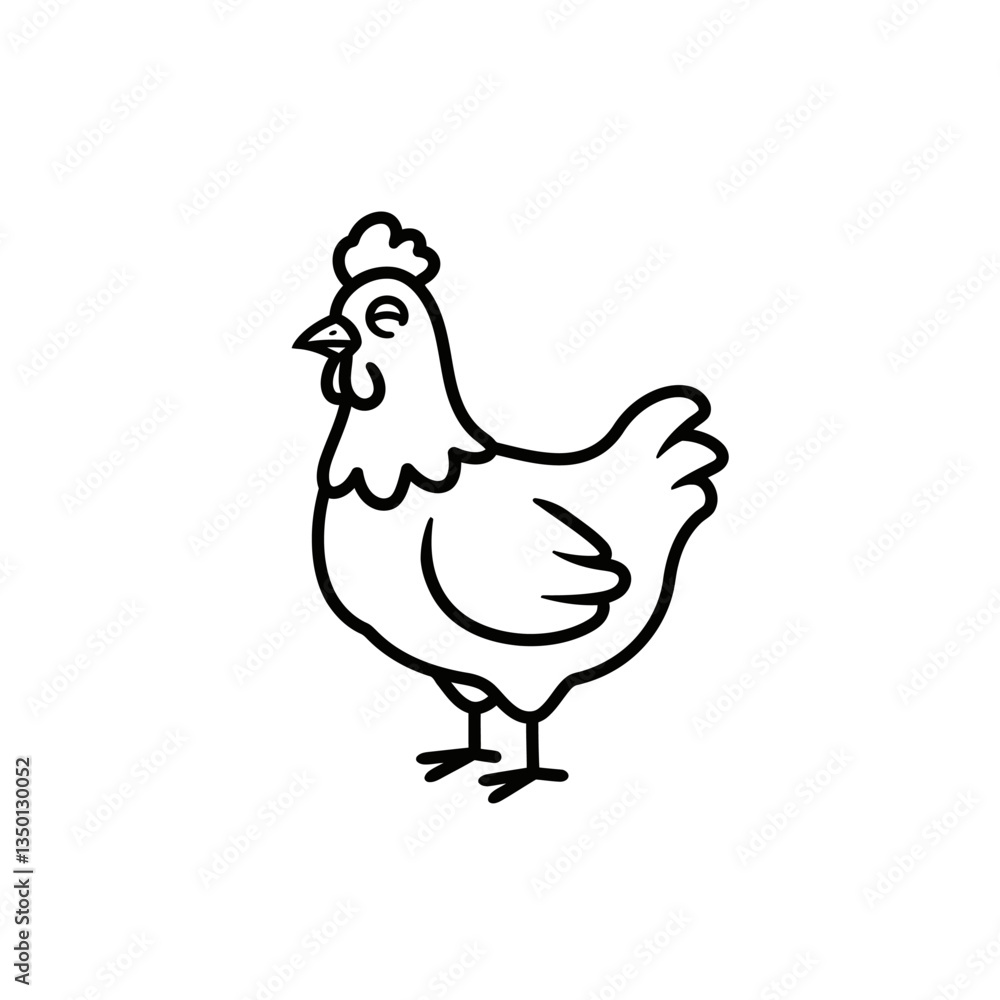 Fototapeta premium Minimalist Monoline Vector Logos Dynamic People & Tech Icons in Stencil Style