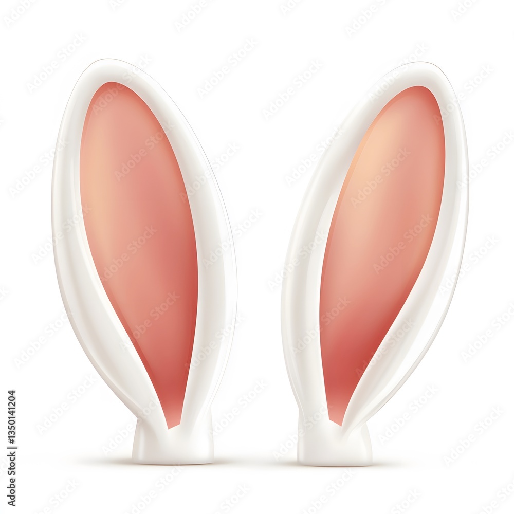 Fototapeta premium Bunny ears decoration for festive celebrations