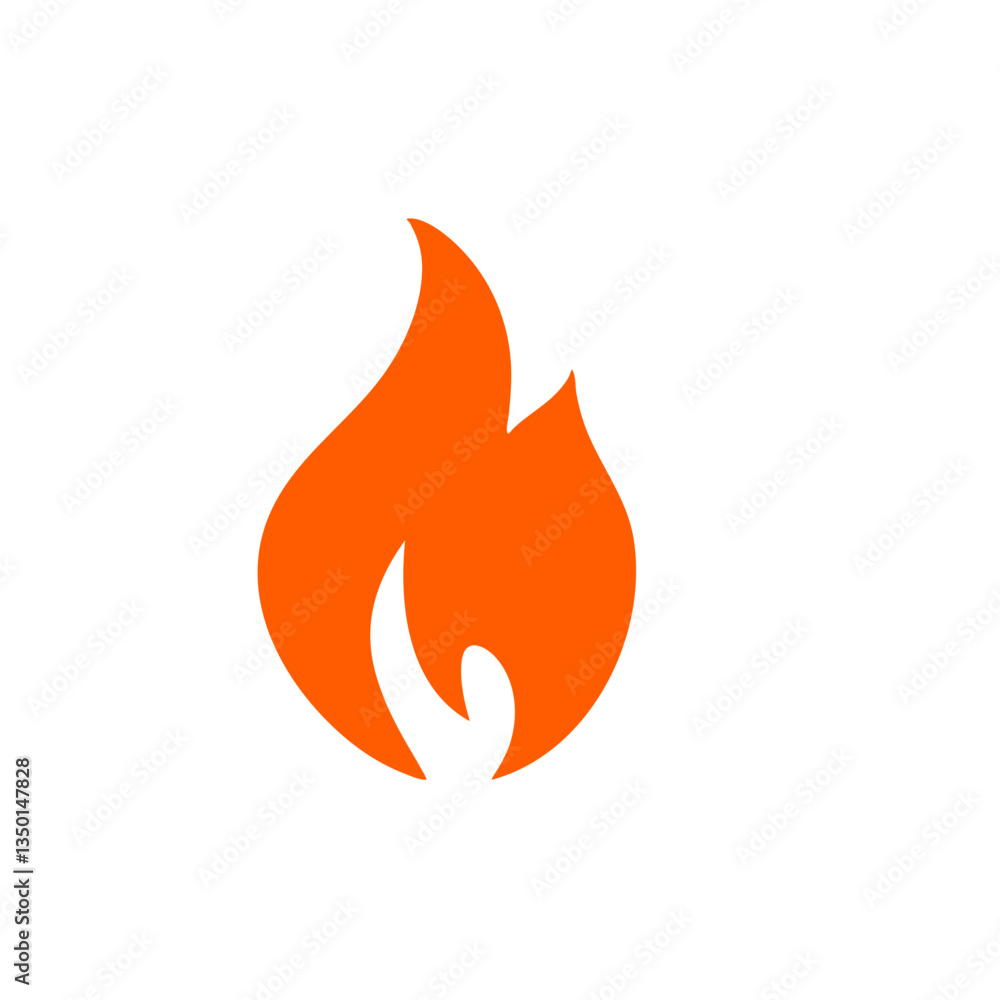Fire flame cartoon burn. Vector illustration. Fire flame cartoon burn. Vector illustration.