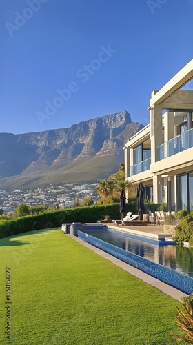 Luxury Modern Villa With Stunning Mountain View and Infinity Pool in Cape Town