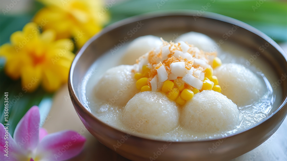 Blissful Bites: Rice Flour Dumplings in Sweet Coconut Harmony
Blissful Bites: Rice Flour Dumplings in Sweet Coconut Harmony