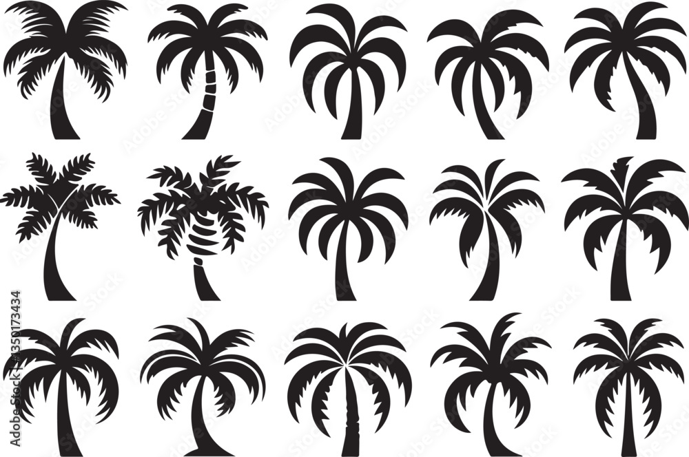 seamless palm tree pattern seamless palm tree pattern