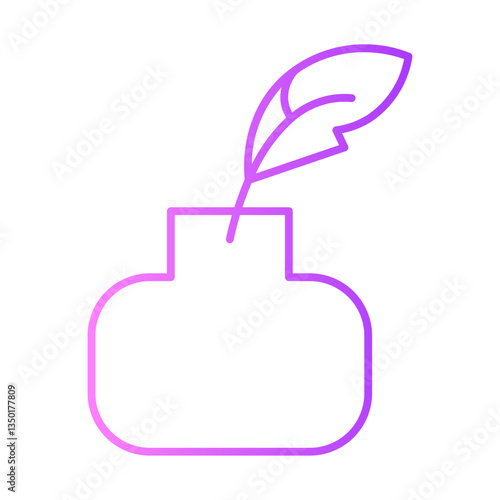 inkpot gradient icon