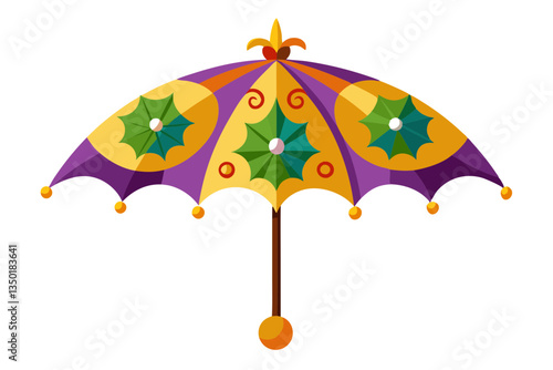 Colorful Umbrella Designs for Second Line Parades